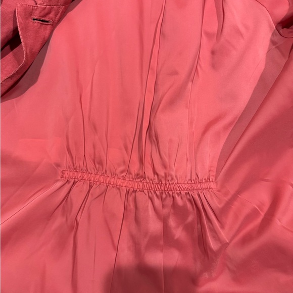 J. Jill Women's Vibrant salmon orangish Pink jacket size S-M - Picture 10 of 13